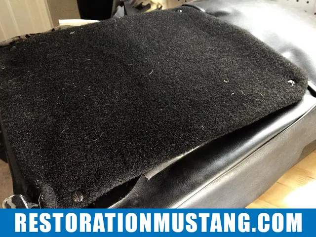 Passenger seat disassembly & preparation for upholstery 71 72 73 mustang