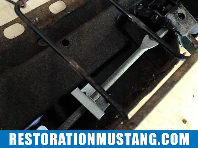 Passenger seat disassembly & preparation for upholstery 71 72 73 mustang