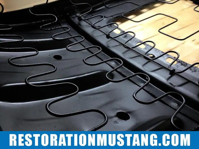 Passenger seat disassembly & preparation for upholstery 71 72 73 mustang