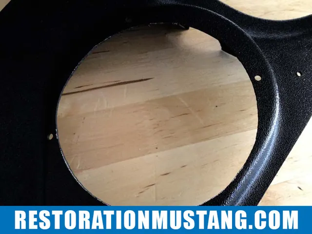 Installing Polk Audio DXI525 Speakers into MP Products Kick Panels 71 72 73 Mustang