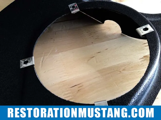 Installing Polk Audio DXI525 Speakers into MP Products Kick Panels 71 72 73 Mustang