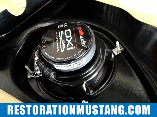 Installing Polk Audio DXI525 Speakers into MP Products Kick Panels 71 72 73 Mustang