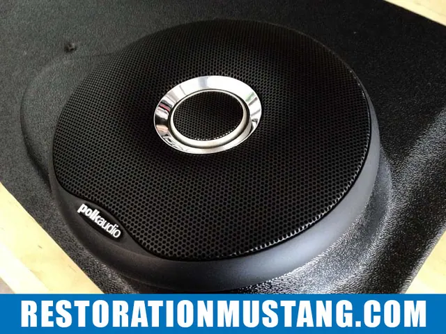 Installing Polk Audio DXI525 Speakers into MP Products Kick Panels 71 72 73 Mustang
