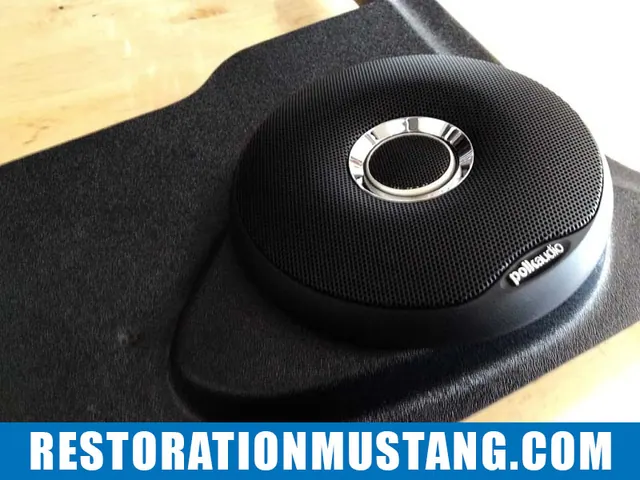 Installing Polk Audio DXI525 Speakers into MP Products Kick Panels 71 72 73 Mustang