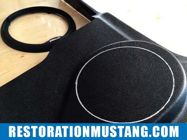 Installing Polk Audio DXI525 Speakers into MP Products Kick Panels 71 72 73 Mustang