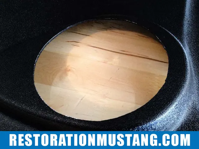 Installing Polk Audio DXI525 Speakers into MP Products Kick Panels 71 72 73 Mustang