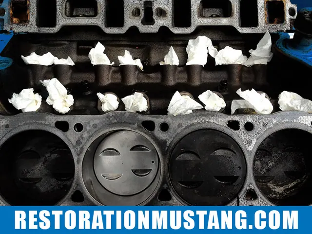 How To Clean The Carbon From Top Of Pistons | Using Only Household Products