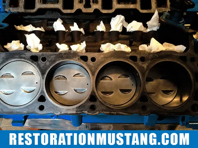 How To Clean The Carbon From Top Of Pistons | Using Only Household Products