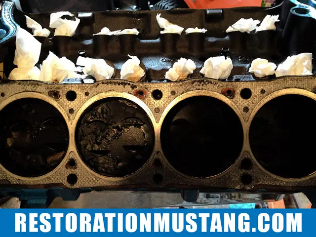 How To Clean The Carbon From Top Of Pistons | Using Only Household Products