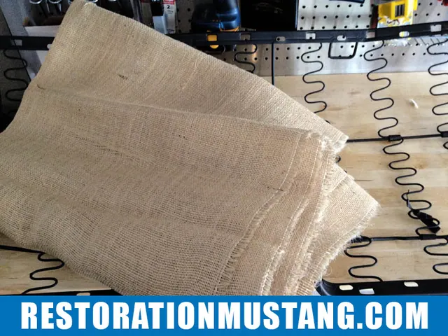 How To Reupholster the back seats in the 71 72 73 Mustang Fastback