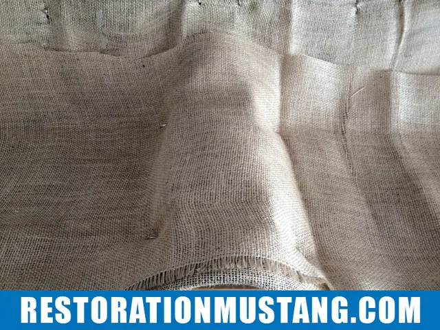 How To Reupholster the back seats in the 71 72 73 Mustang Fastback
