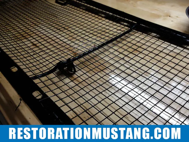 How To Reupholster the back seats in the 71 72 73 Mustang Fastback