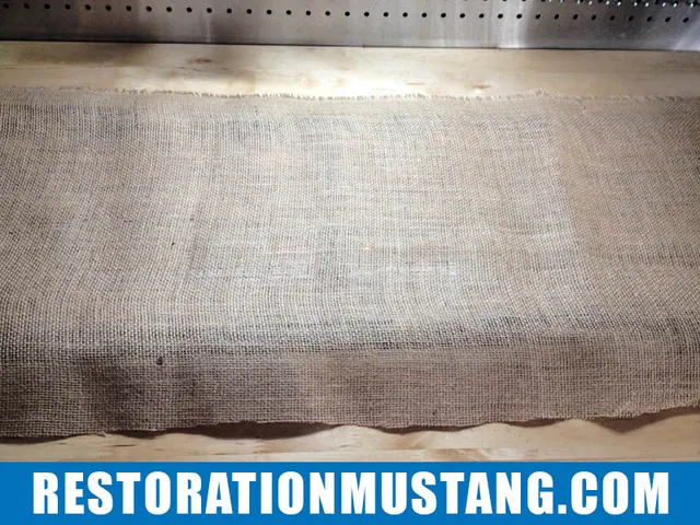 How To Reupholster the back seats in the 71 72 73 Mustang Fastback