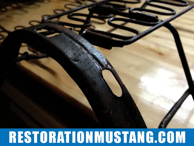 How To Reupholster the back seats in the 71 72 73 Mustang Fastback