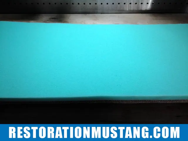 How To Reupholster the back seats in the 71 72 73 Mustang Fastback
