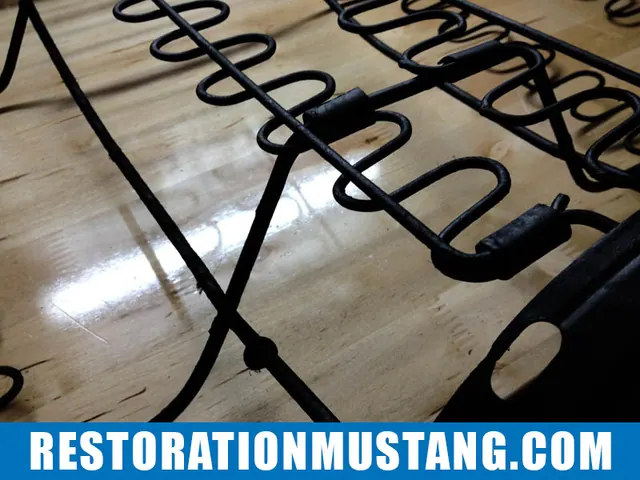 How To Reupholster the back seats in the 71 72 73 Mustang Fastback