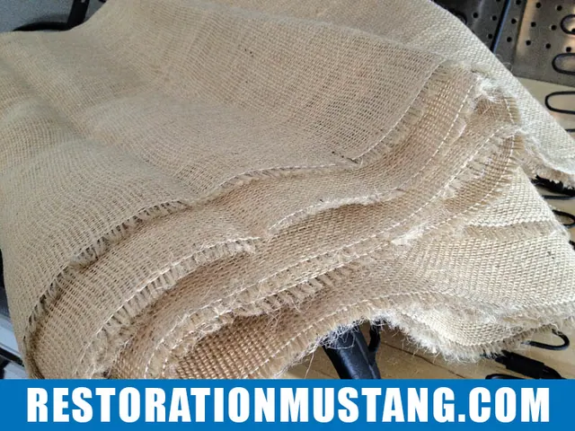 How To Reupholster the back seats in the 71 72 73 Mustang Fastback