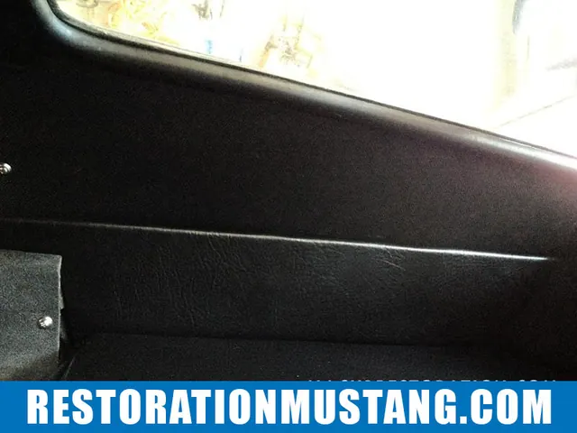 Sail Panels Installation 71 72 73 Mustang Fastback