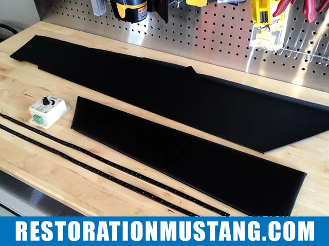 Sail Panels Installation 71 72 73 Mustang Fastback