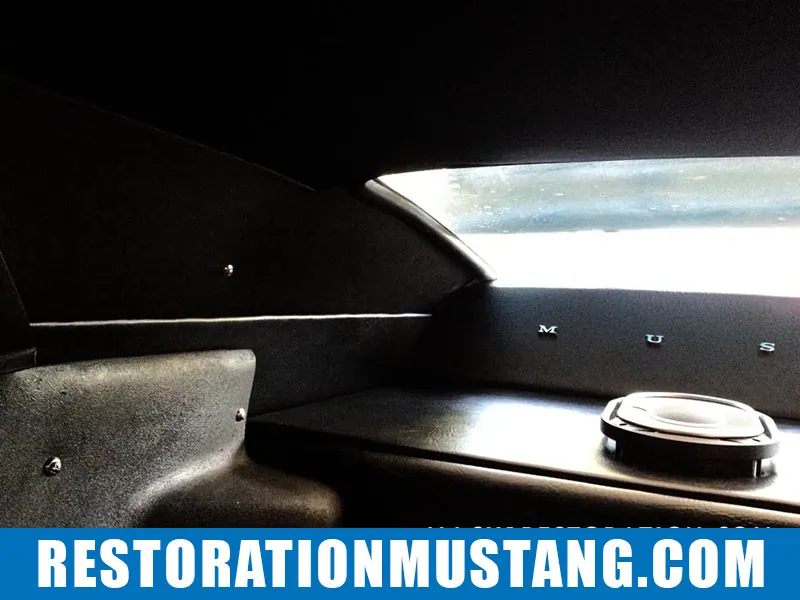 Sail Panel Installation 71 72 73 Mustang Fastback