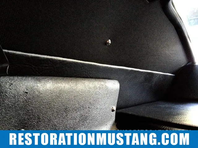Sail Panels Installation 71 72 73 Mustang Fastback