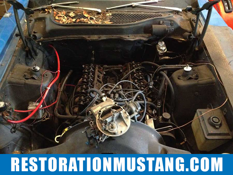 1972 Mustang Fastback Small Block Ford Engine Overhaul: Removing Bolt Ons