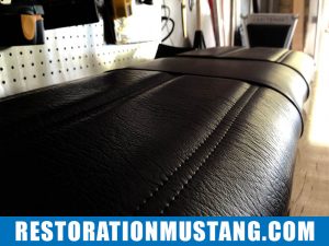 How To Upholster the Upper & Lower Back Seats in 71 72 73 Mustang Fastback