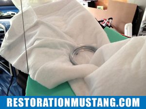How To Upholster the Upper & Lower Back Seats in 71 72 73 Mustang Fastback