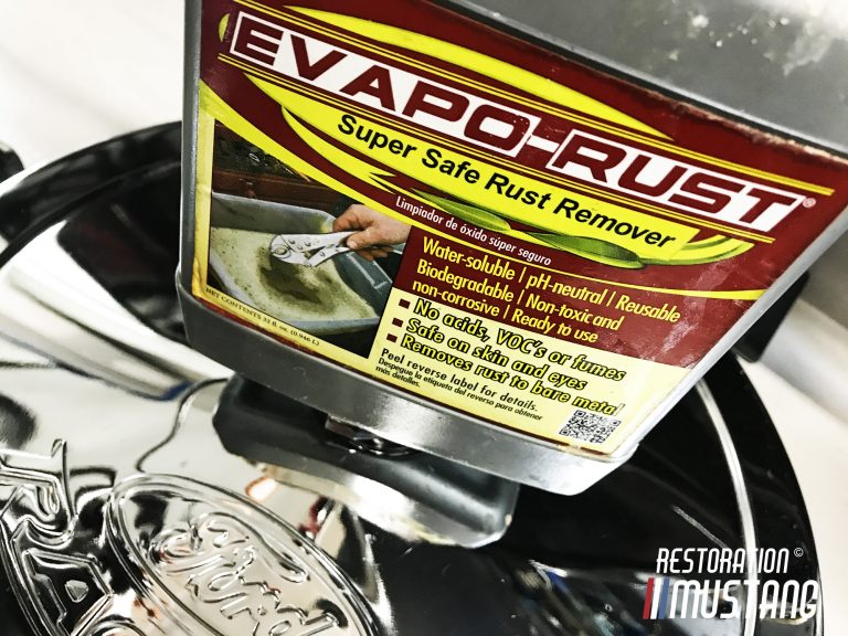 How To Remove Rust From Chrome Restoration Mustang Photographic