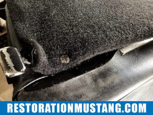 Passenger seat disassembly & preparation for upholstery 71 72 73 mustang