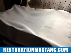 Passenger seat disassembly & preparation for upholstery 71 72 73 mustang