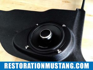 Installing Polk Audio DXI525 Speakers into MP Products Kick Panels 71 72 73 Mustang